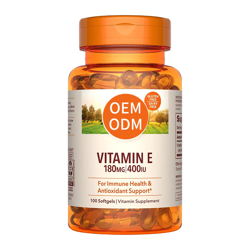 Vitamin E Vitamin AD Soft Capsules OEM ODM Contract Manufacturing