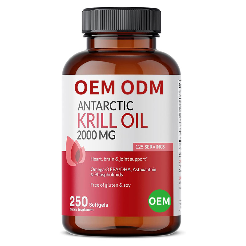 Krill Oil  Astaxanthin, Omega-3 EPA, DHA and Phospholipids  Pure Premium Krill Oil OEM ODM Contract Manufacturing