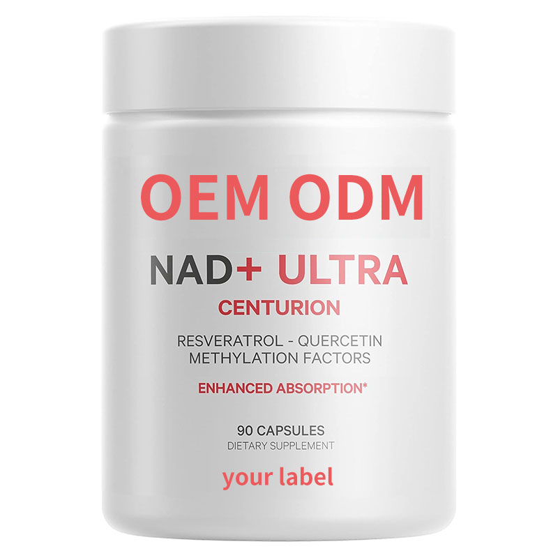 NMN NAD+ Ultra Supplement Nicotinamide Resveratrol, Quercetin,  Healthy Aging Support OEM ODM Contract Manufacturing