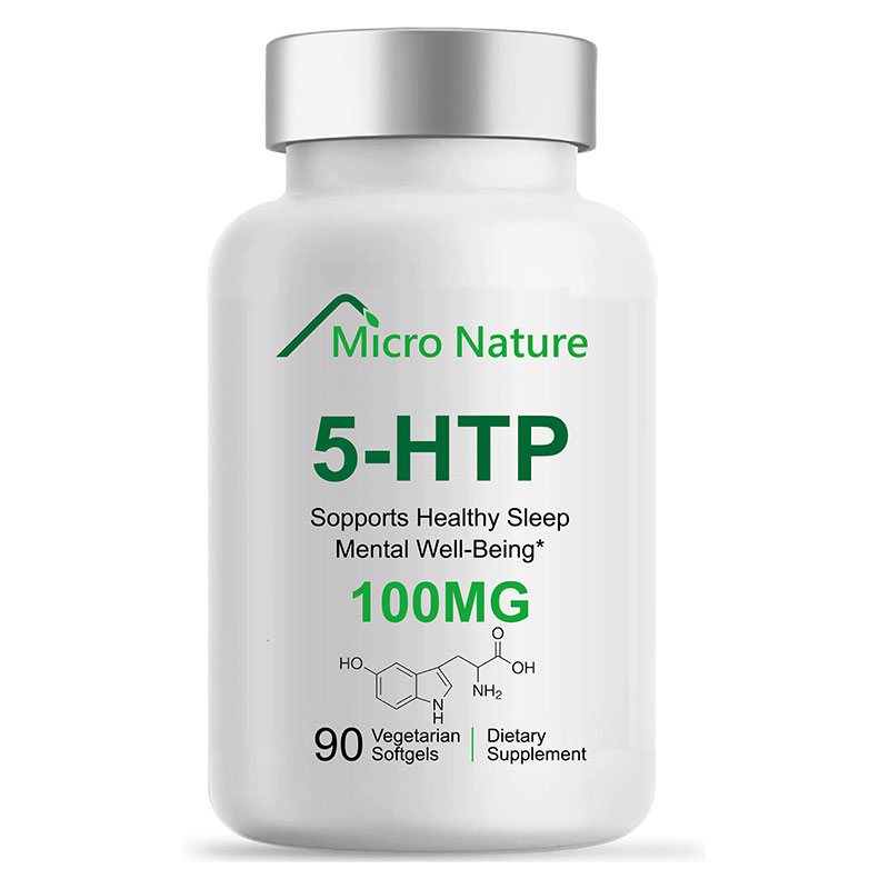 Micro Nature 5-HTP, Mood Support, Griffonia Simplicifolia Extract 100 mg, 90 Capsules